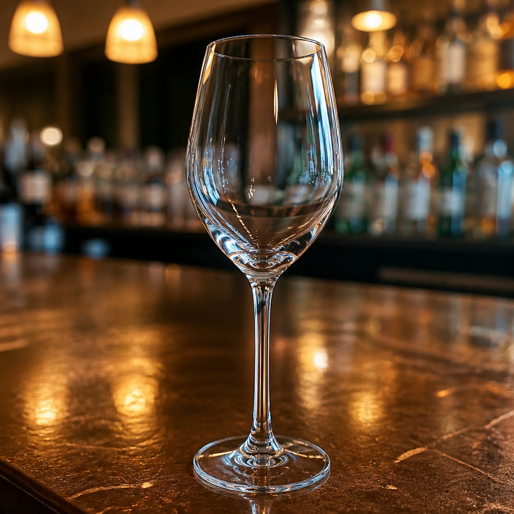 Commercial red wine glasses 420ml clear 6 pack