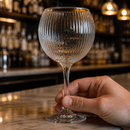 570ml Vintage Cocktail Glasses - Toughened Glassware Set of 6