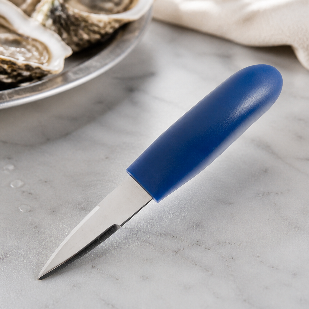 6-Inch Commercial Oyster Knife with Anti-Slip Handle