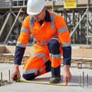 Premium High-Visibility Two Tone Cargo Trousers with Comfortable Poly/Cotton Fabric and EN ISO 20471 Compliance