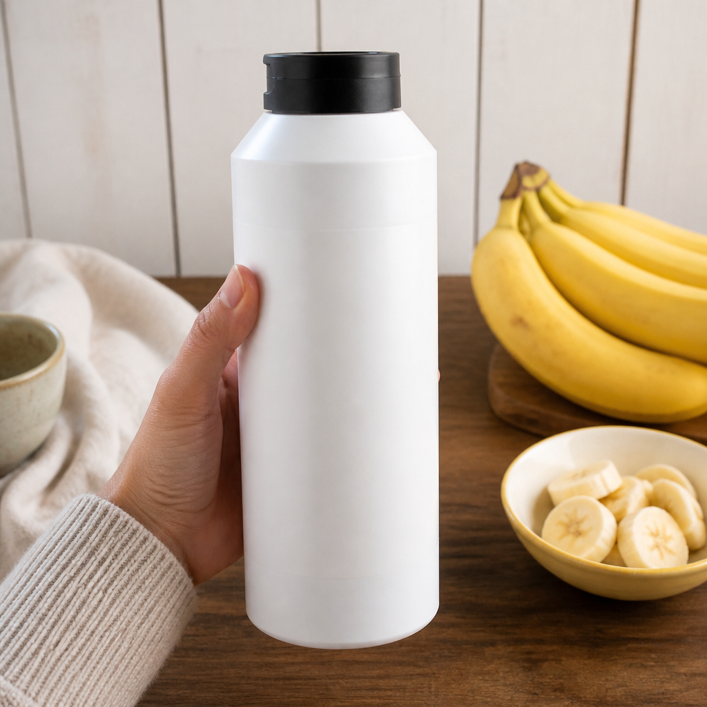 1L Commercial Banana Purée for shakes and cocktails