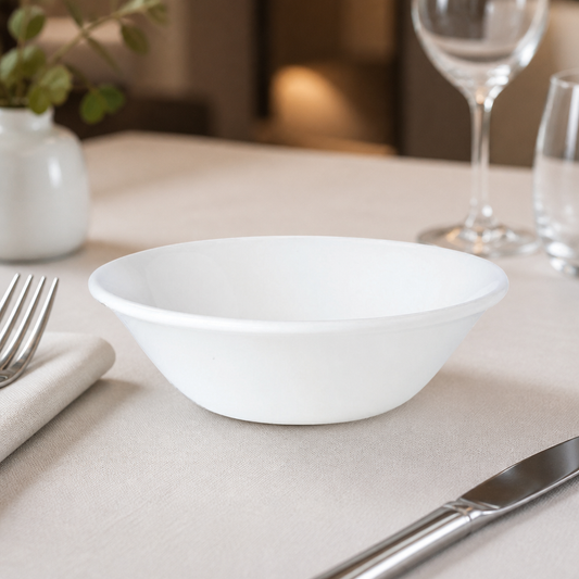 Commercial Oatmeal Bowls 165mm - 36 Pack Durable Crockery