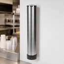 Wall Mounted Cup Dispenser for 350-710ml Cups Stainless Steel