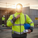 Premium Class 3 Hi-Vis Yellow Softshell Jacket for Enhanced Safety and Comfort - High-Quality Professional Grade for Industrial and Commercial Appl...