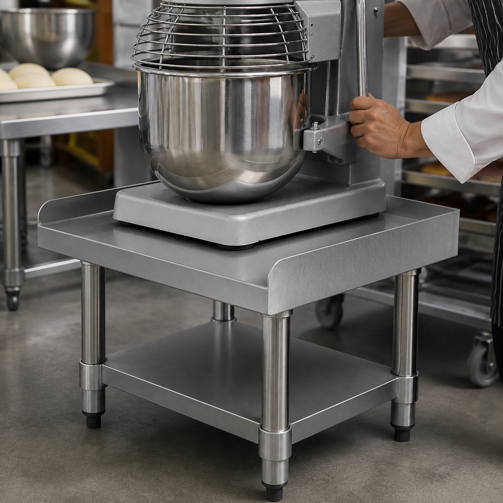 Commercial Planetary Mixer Stand with Adjustable Feet