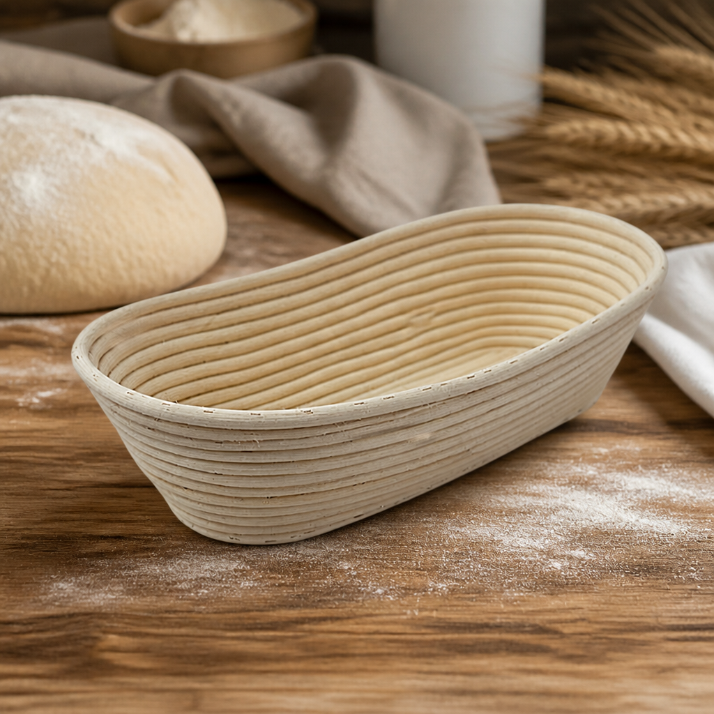 1500g Commercial Oval Bread Proofing Basket for Baking