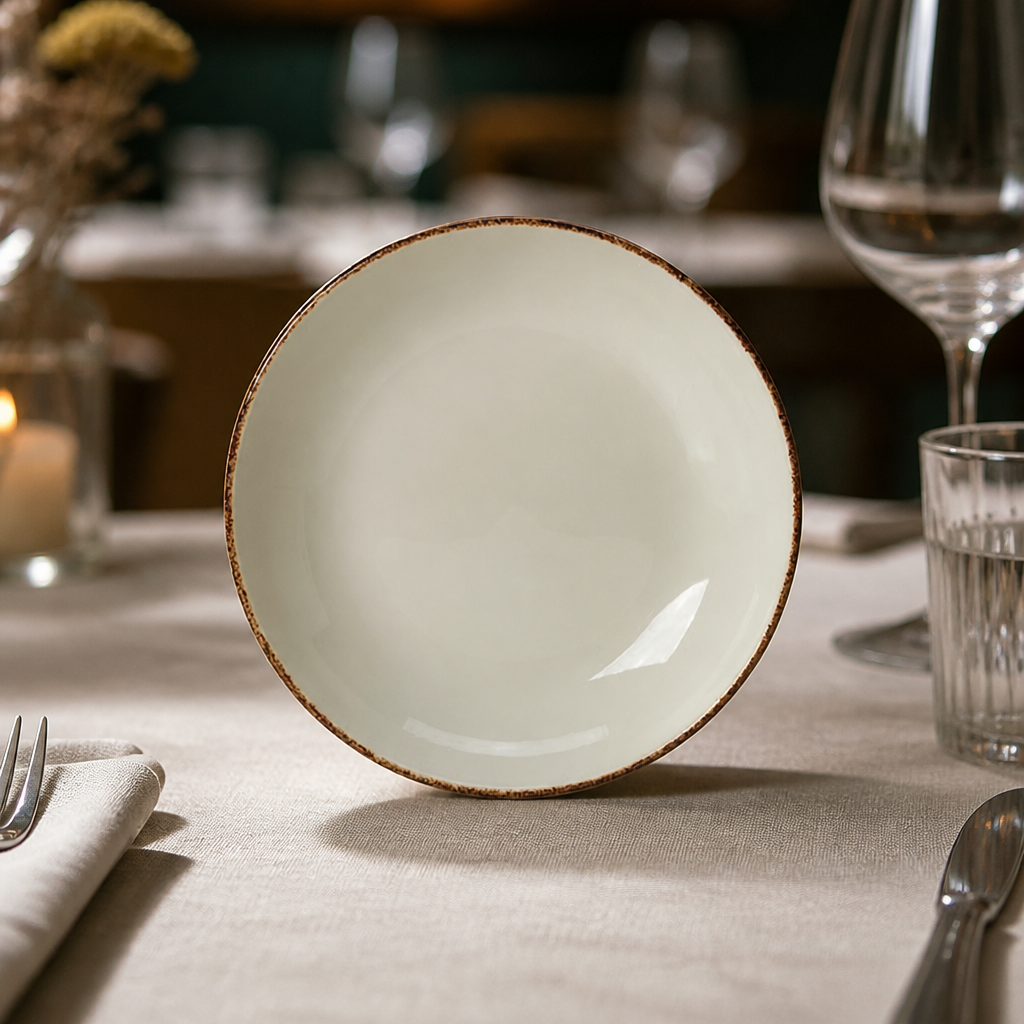 Commercial Coupe Bowls 130mm Dapple Brown 24 Pack