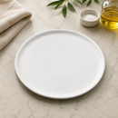 Commercial Pizza Plates 255mm Flat White 12 Pack