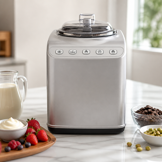 Commercial Ice Cream Maker 2L Capacity Electric Stainless Steel