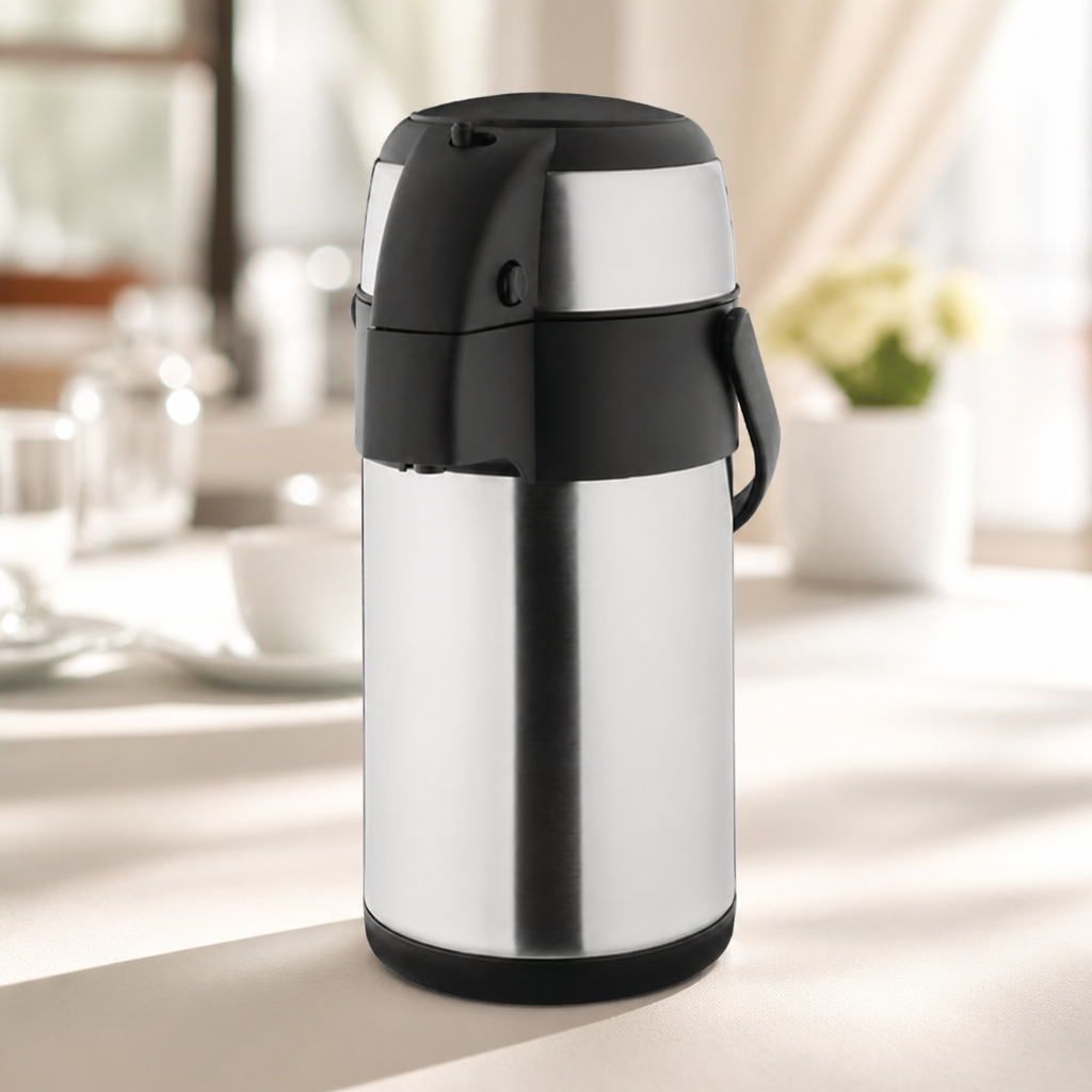 Commercial Pump Action Airpot 2.5L for hot and cold drinks