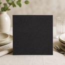 Commercial Recyclable Black Paper Napkins 33x33cm 2-Ply 2000 Pack