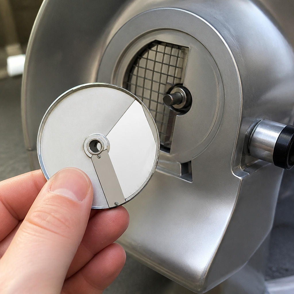 14mm Commercial Dicing Disc for Veg Prep Machines