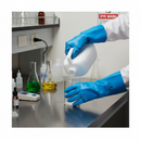 Premium Nitrile Chemical Resistant Gloves with Soft Flock Lining and Enhanced Grip - 330mm Length for Comfort and Protection