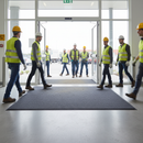 Premium Heavy Duty Entrance Mat 1200mm x 1700mm - Durable Grey Material for Effective Dirt and Moisture Control