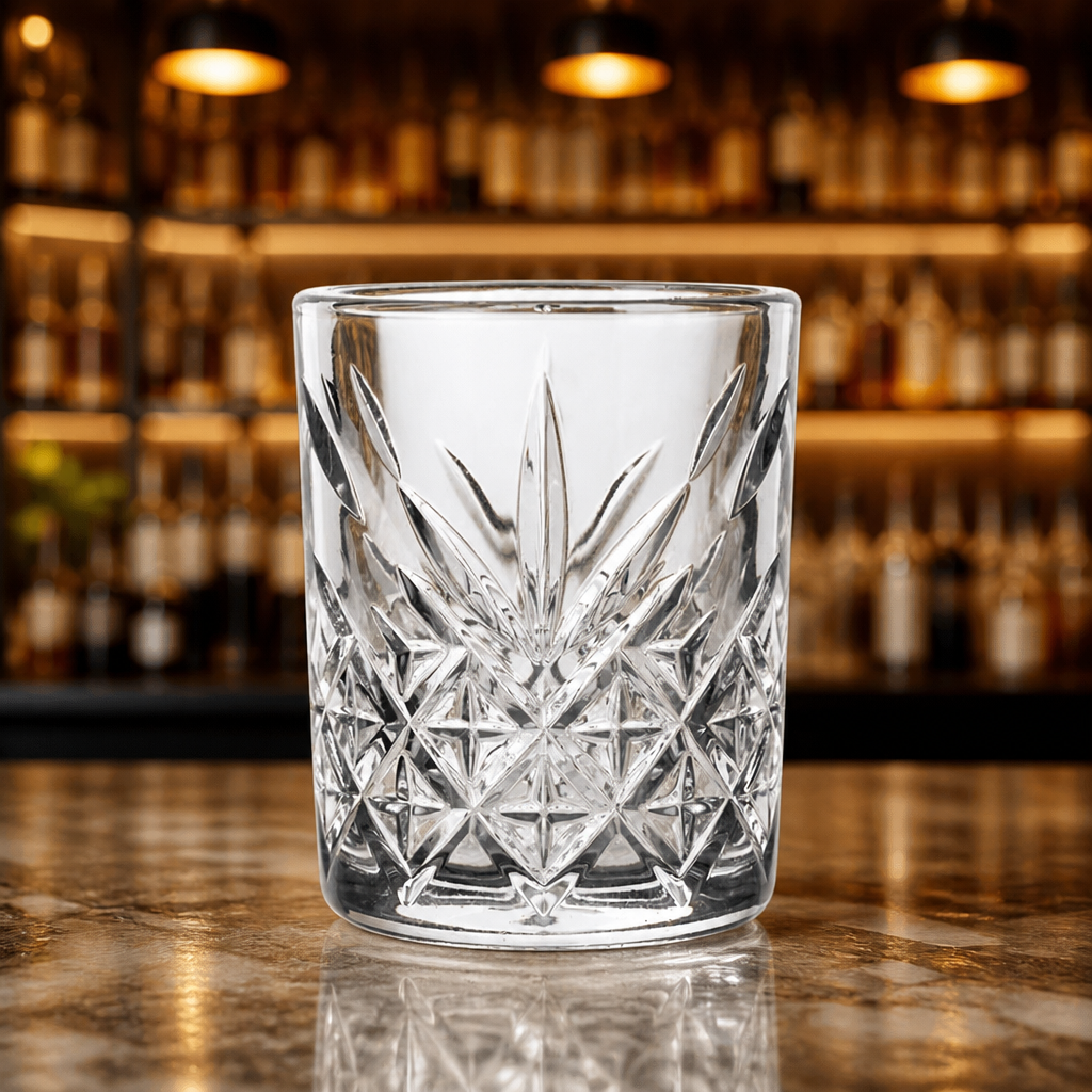 Pack of 24 vintage shot glasses 60ml for bars and restaurants