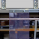 Ribbed Freezer PVC Strips – Twin Track, -24°C Rated Linear Metre