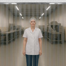 Coldroom Strip Curtains Hook On – Insulated, Clear PVC