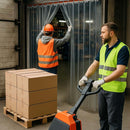 Loading Bay Strip Curtains (Swivel Hinge) - Rail Bracket ( R1 Face Fit )