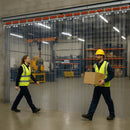 Partition Wall Strip Curtains (Swivel Hinge) - Rail Bracket (R1 Face Fit )