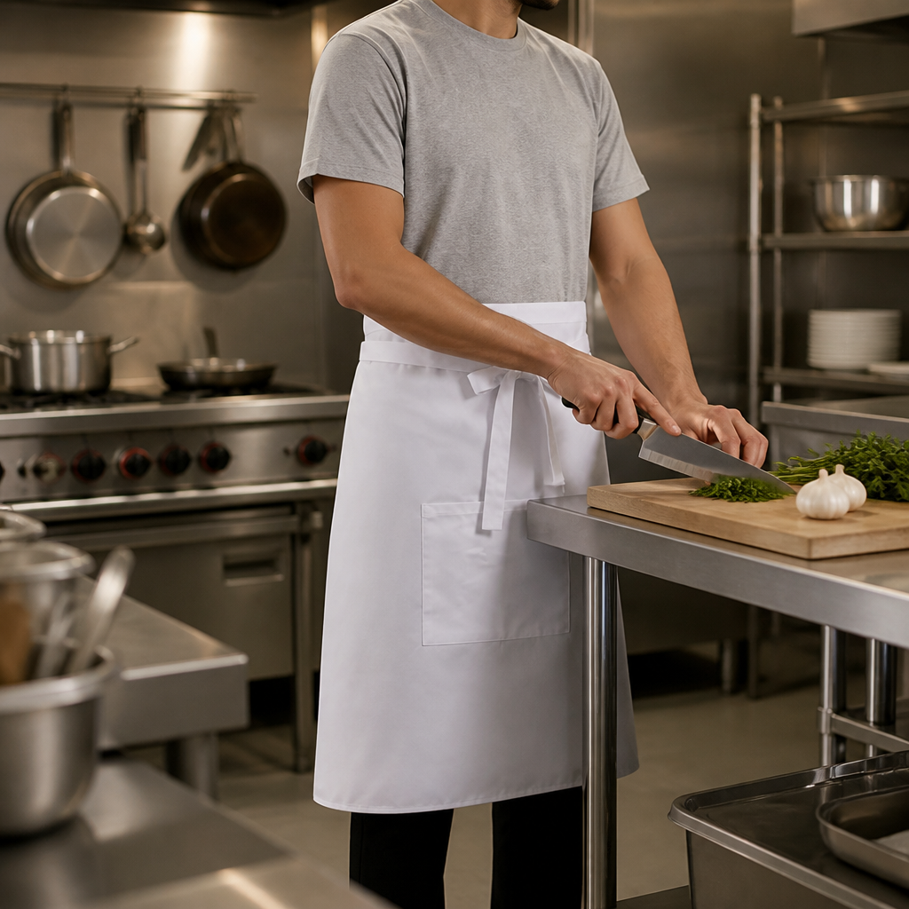Commercial Bistro Apron with Pocket 100cm x 70cm