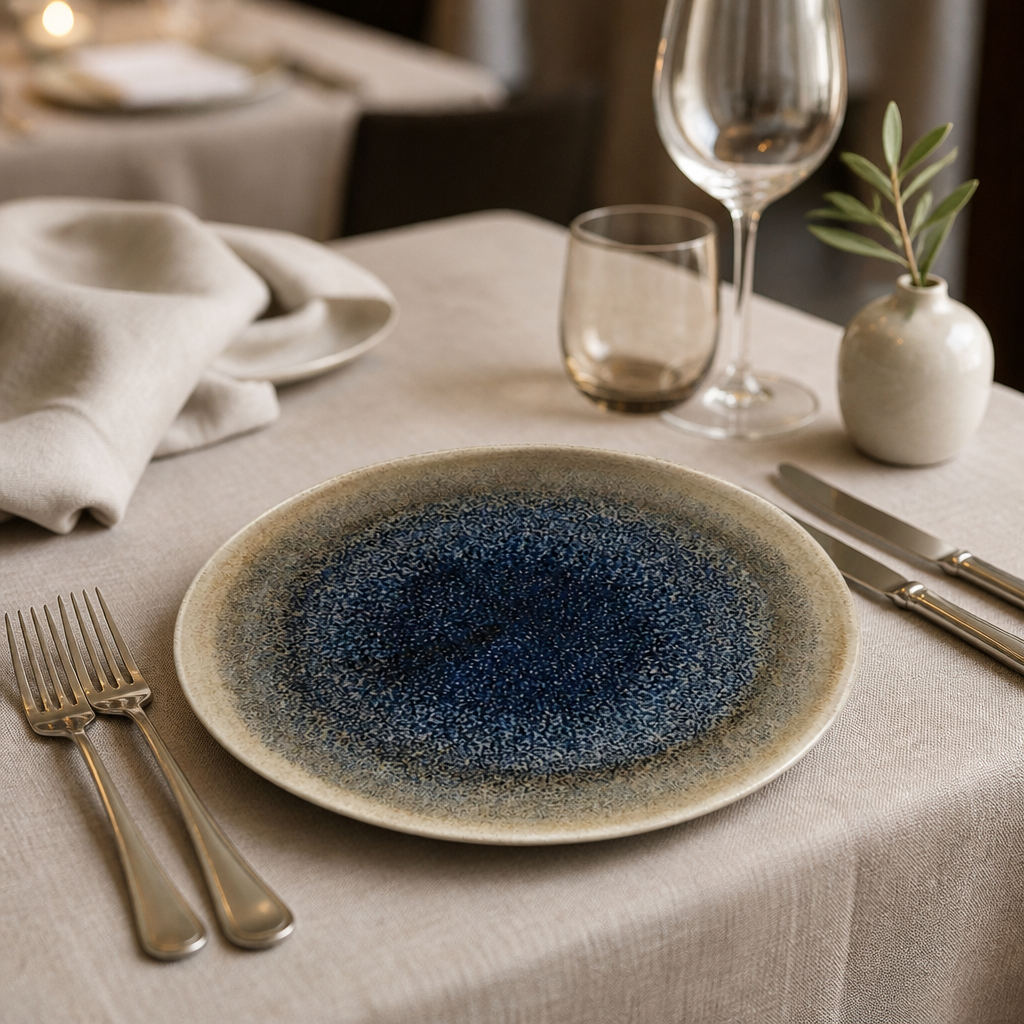 Commercial Organic Round Plates 186mm 12 Pack