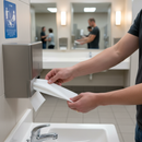 Premium C Fold Hand Towels - 2 Ply Flushable White, 2400 Towels per Pack for Efficient Hygiene and Cleanliness