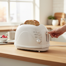 Premium Two Slice Toaster with Adjustable Browning Control and Compact Design for Home Kitchen