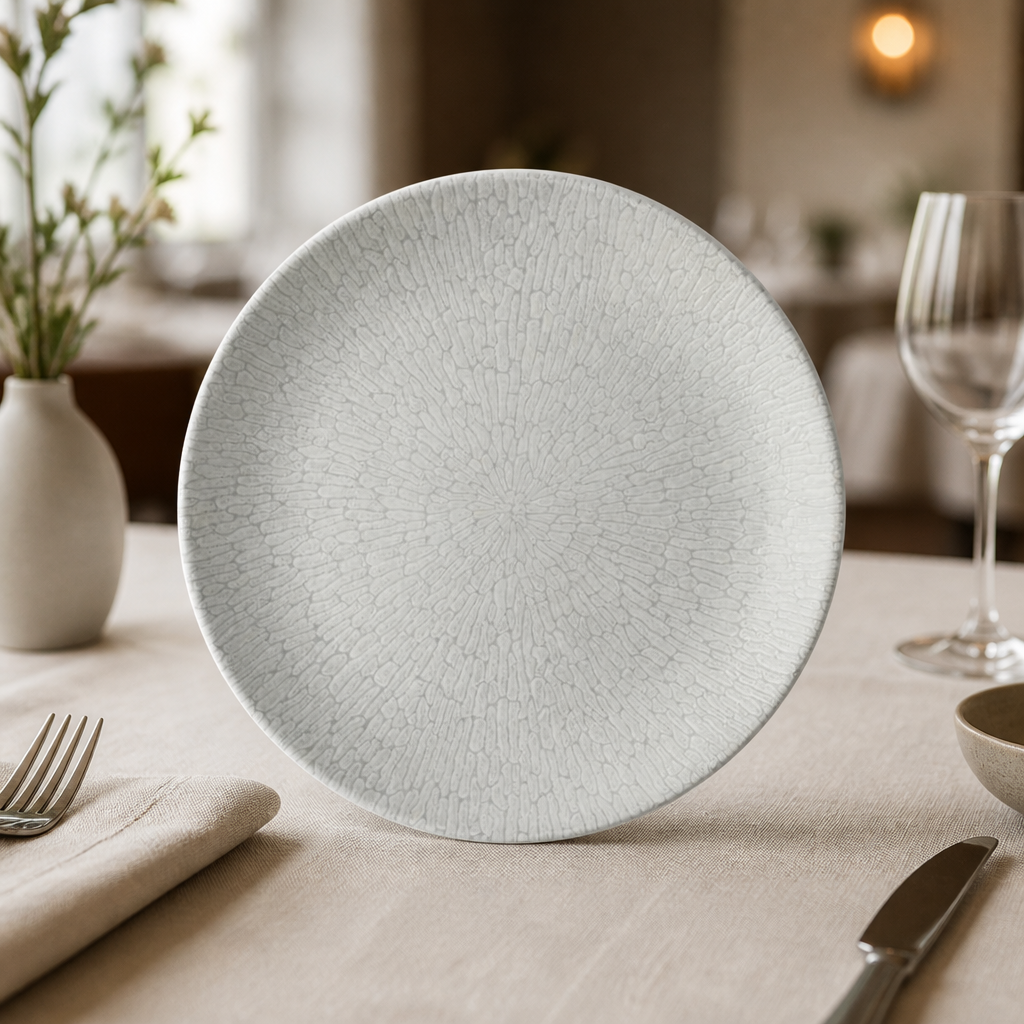 Commercial thermal shock resistant plates 260mm 12 pack