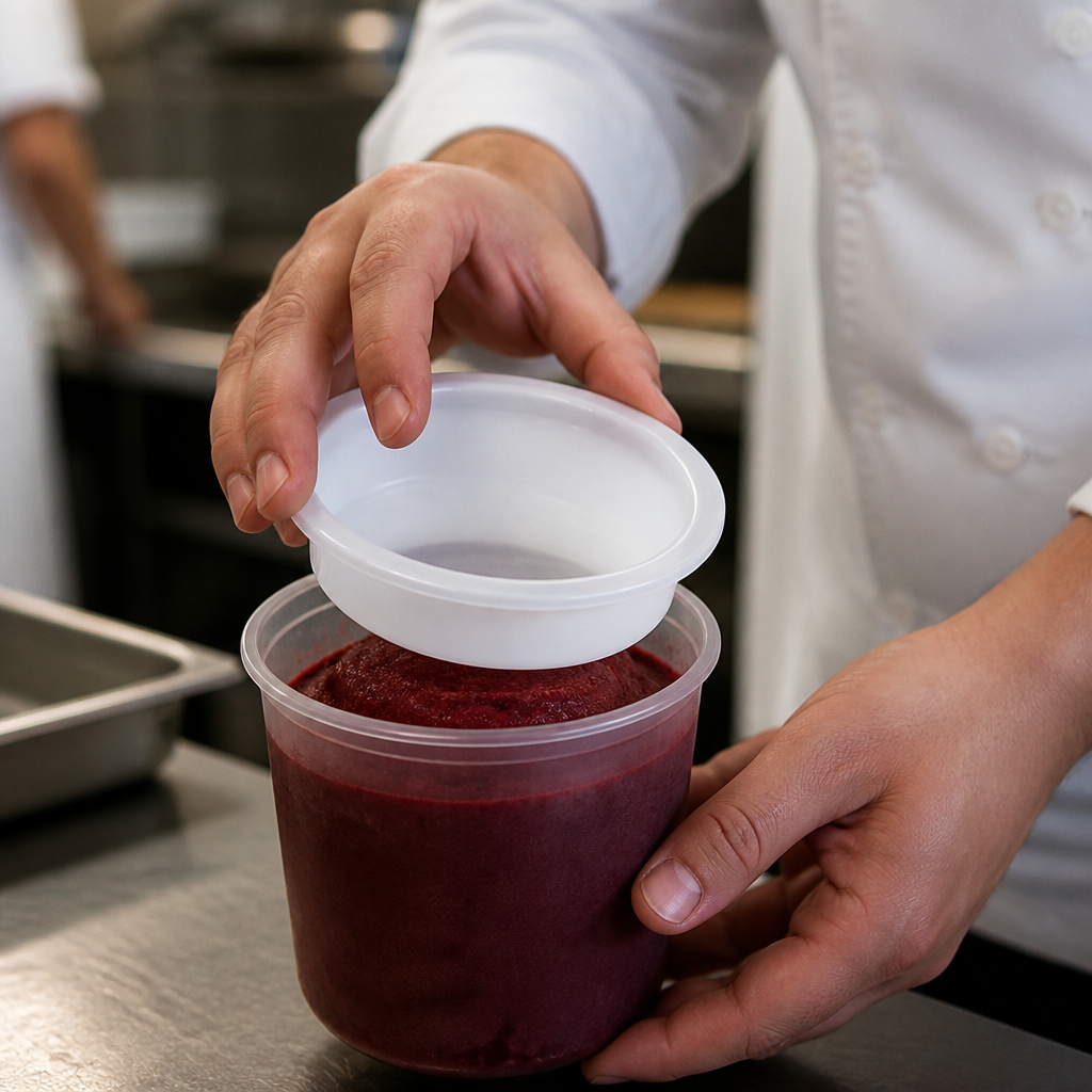 Commercial Beaker Lid 14 Pack for kitchen use