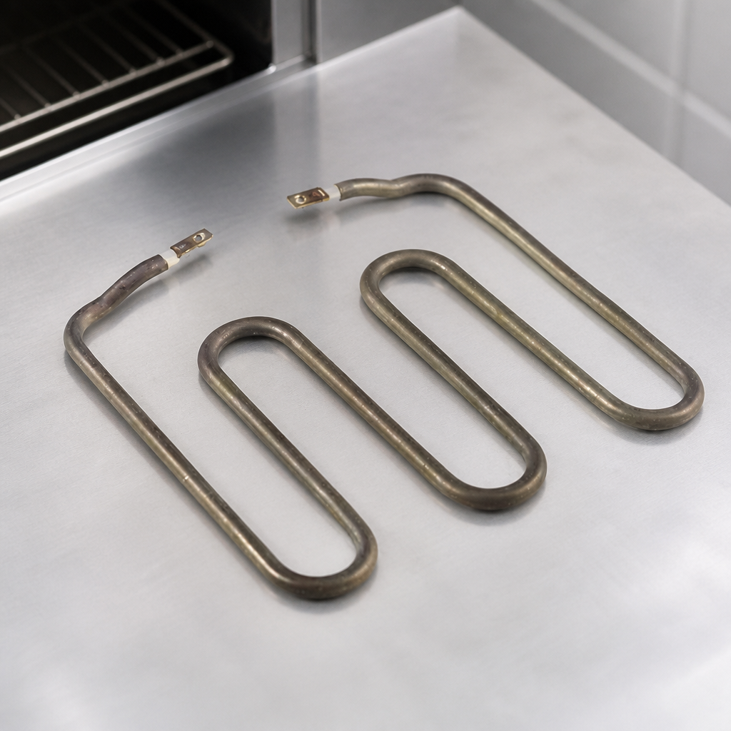 Commercial Contact Grill Upper Heating Element 240V Stainless Steel