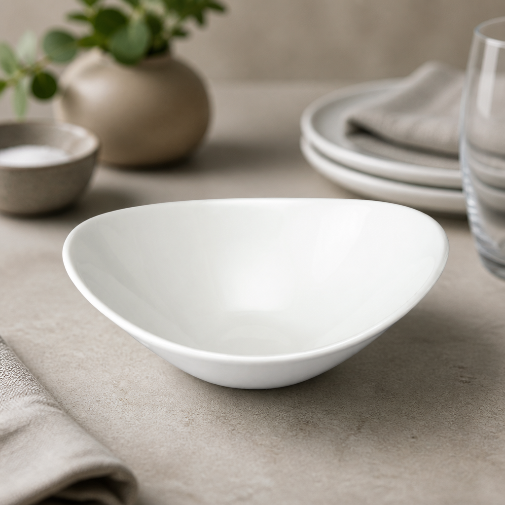 Commercial Small Oval Bowls 178mm 298ml 12 Pack
