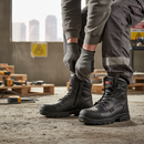 Premium Waterproof 8.5" Hi-Leg Safety Boot with Comfortable Liner and Abrasion-Resistant Scuffcap
