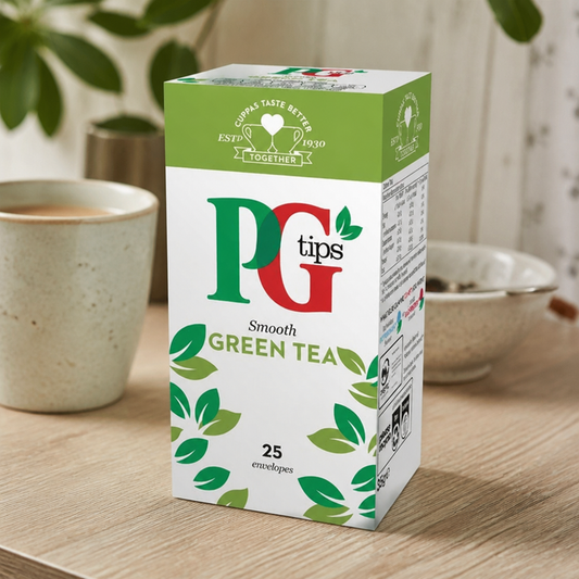 Green Tea Enveloped Tea Bags 25 Pack Commercial Tea Supplies