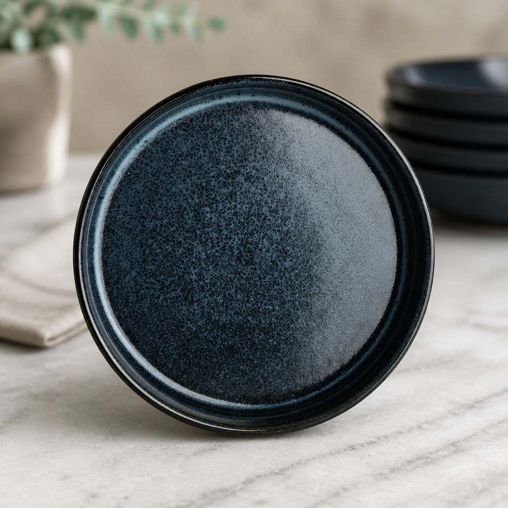 Commercial Stack Bowls 160mm Vitrified China Blue 12 Pack