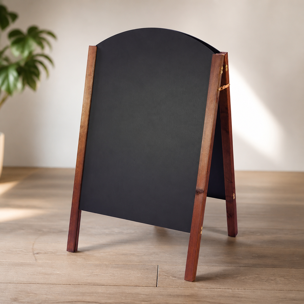 Commercial A-Board Pavement Sign 1100x665mm Chalkboard