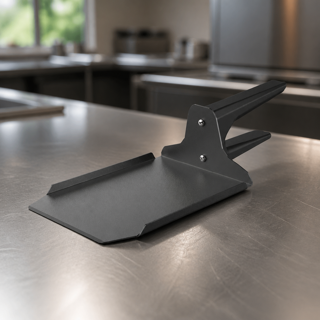 Commercial U-Shaped Flat Spatula for Catering Ovens 427mm