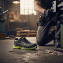 Premium ESD Certified Safety Trainer with Protective Toecap and BOA Fit System for Enhanced Comfort and Performance in Sizes 8-11