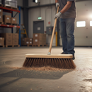 Premium 12-Inch Bassine Broom Head for Effective Cleaning and Dust Removal - High-Quality Professional Grade for Industrial and Commercial Applicat...