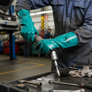 High-Performance Oil Resistant Gauntlet Gloves with Dual Nitrile Coating for Maximum Grip and Chemical Protection
