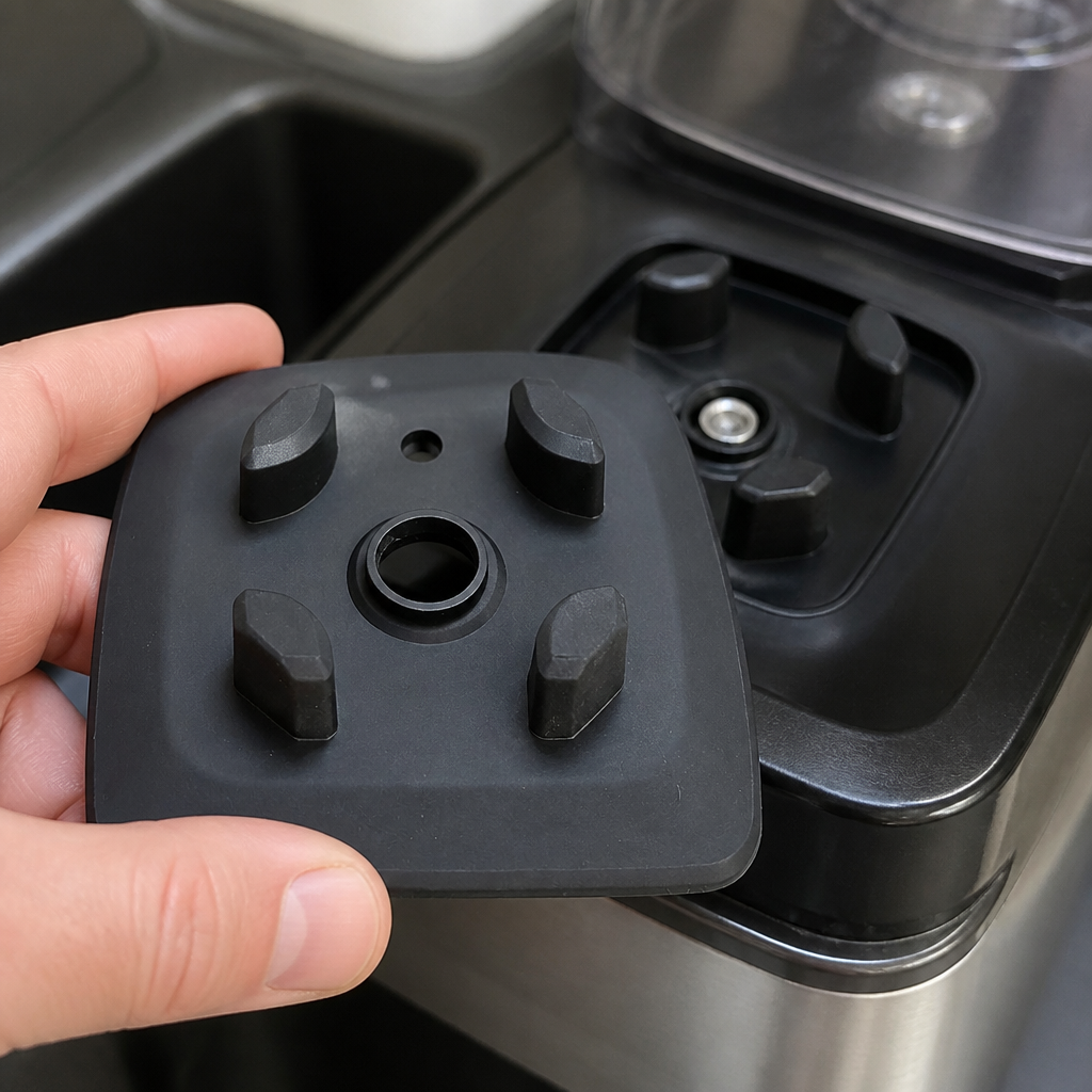 Commercial Bar Blender Mat 35mm High Black Catering Equipment