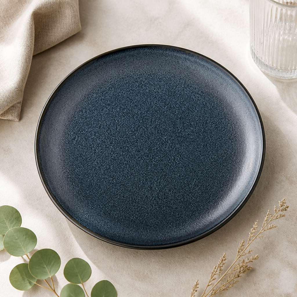 Commercial Organic Plates 235mm for Casual Dining 24 Pack
