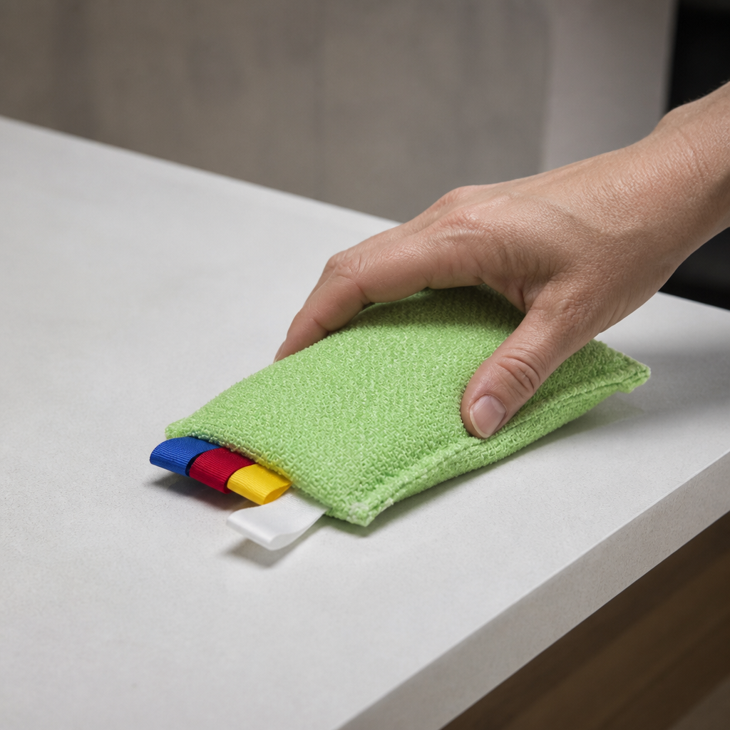 Commercial Microfibre Scrubbing Sponge 90x150mm