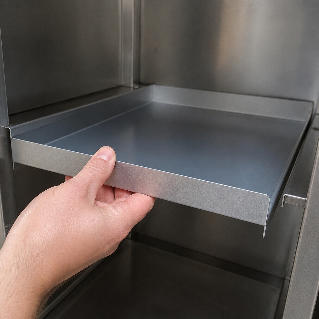 Commercial Modular Bar Shelf 815mm stainless steel storage