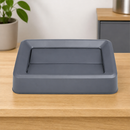 Commercial 60/80L Slim Bin Lid Grey with Hinged Access