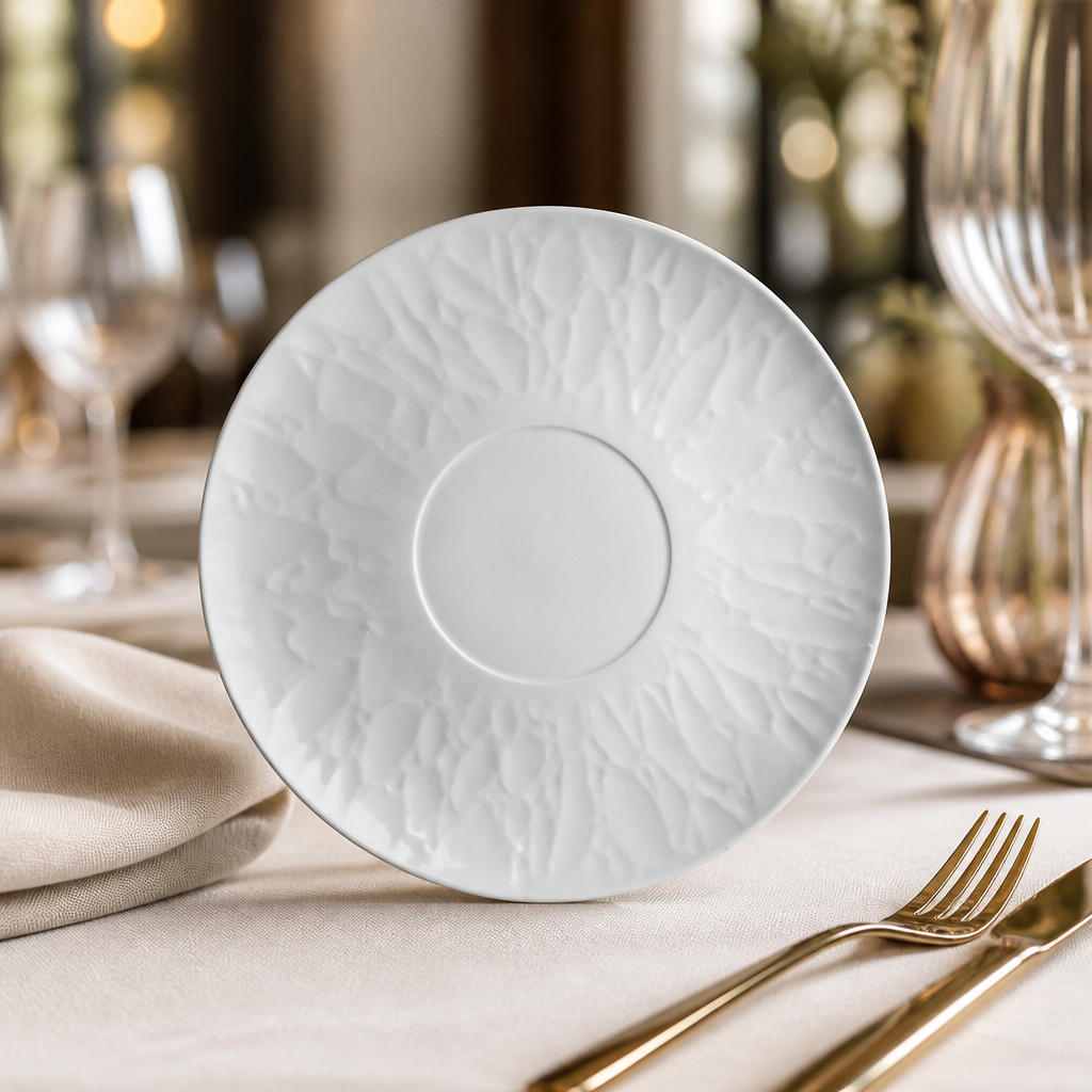 Commercial Porcelain Plates 279mm Well 12 Pack