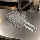 Commercial Charcoal Oven Grill Grate 150x250mm Cast Aluminium