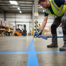 Premium Semi-Permanent Linemarker Spray Paint - Blue 750ML for Long-Lasting Road Marking