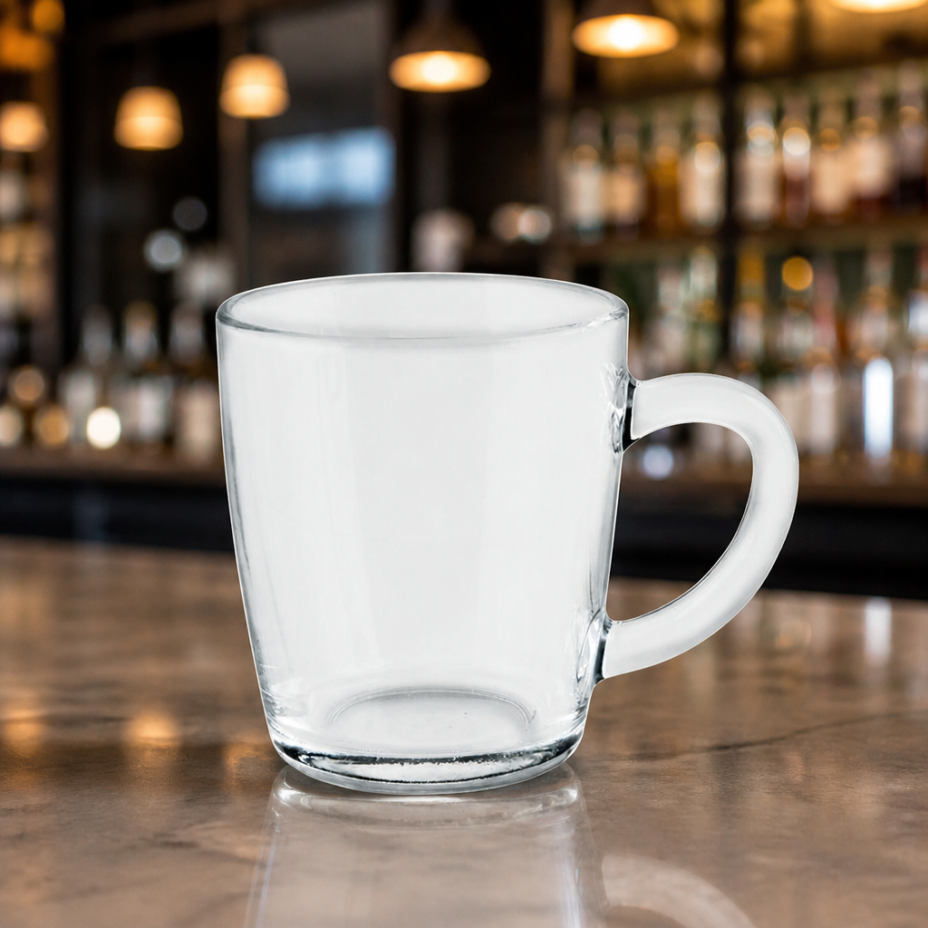 Commercial Barrel Coffee Glasses 340ml - 24 Pack