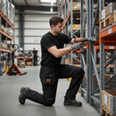 Premium Heavy Duty Work Trousers with Multiple Pockets and Adjustable Leg Length for Enhanced Durability and Comfort