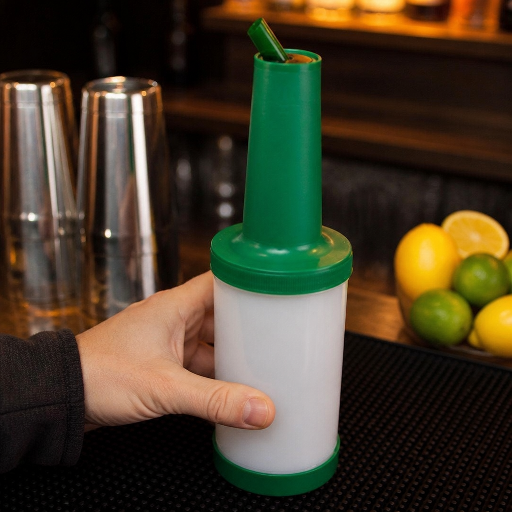 Commercial 946ml Spirit And Juice Pourer in Green